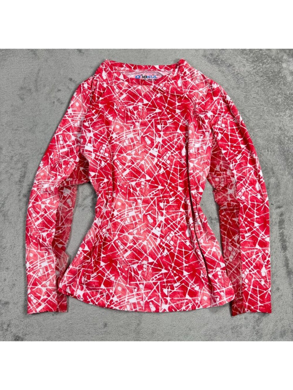 IBKUL UPF 50+ Cool Feel Quick Dry Long Sleeve Womens Small Golf Lightweight Mesh